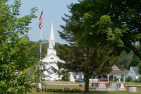 Hebron, NH - Gazebo and Churcch